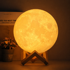 Lunéa™ – Lampe Lune 3D Tactile