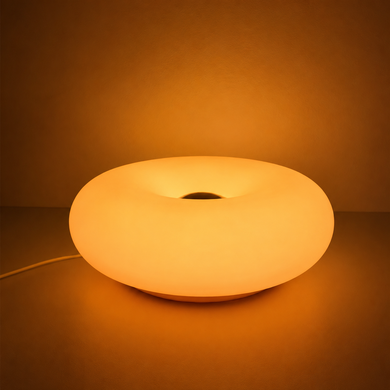 Lampe Antique — Verre Texturé