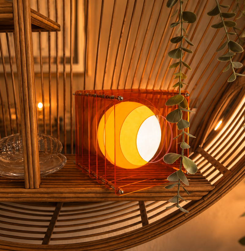 Lampe Bohème Soufflée