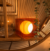 Lampe Bohème Soufflée — Verre Artisanal