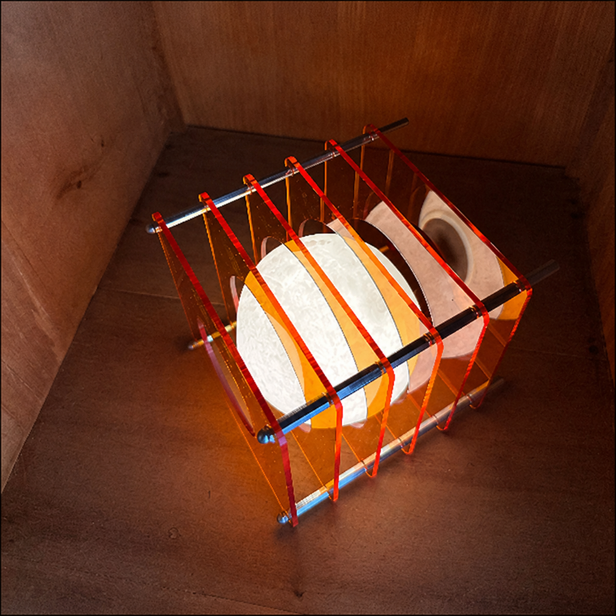 Lampe Bohème Soufflée — Verre Artisanal